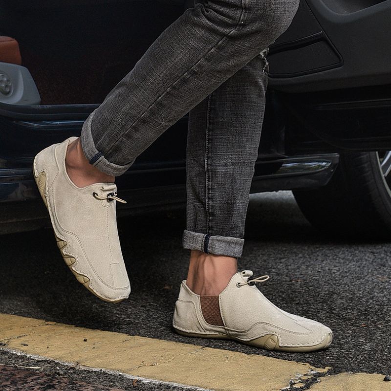 Alonso - Stylish Leather Sneakers with Adaptfit Technology