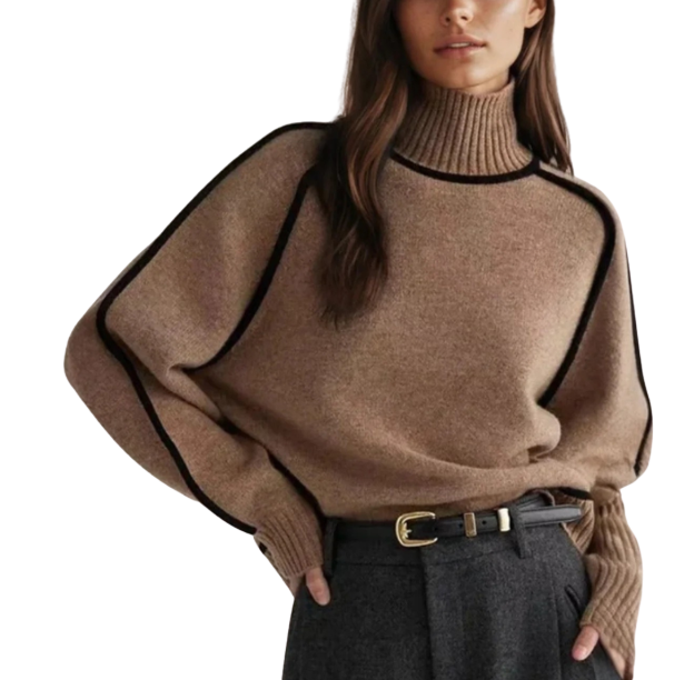 Chic Knit Turtleneck Sweater