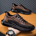 Drako® Men's Croc Skin Sneakers