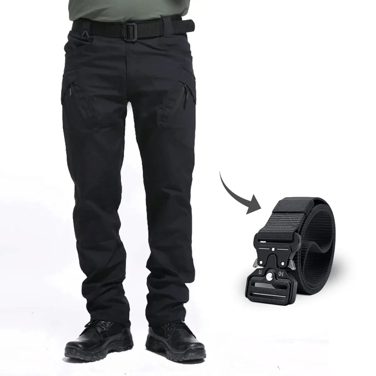 Adventure-Ready Tactical Pants with Complimentary Belt – Gear Up for Action!