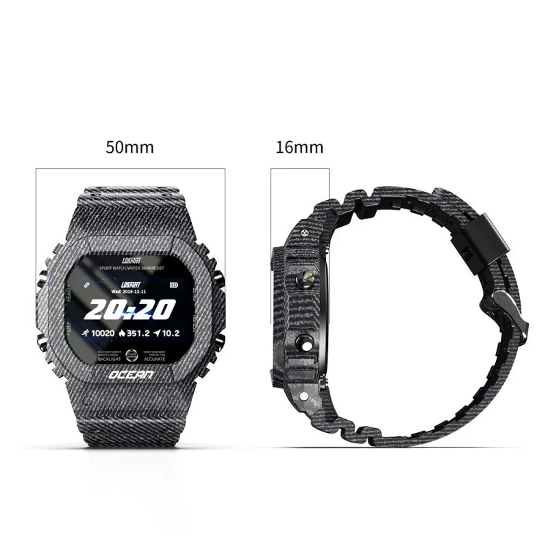 Ocean® Military-Grade Tactical Smartwatch – The Perfect Companion for Your Adventures!
