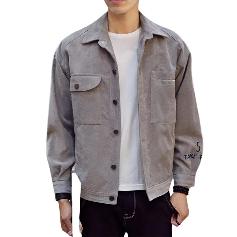 Men's Corduroy Shirt Jacket – Ideal for a Classic British Style!