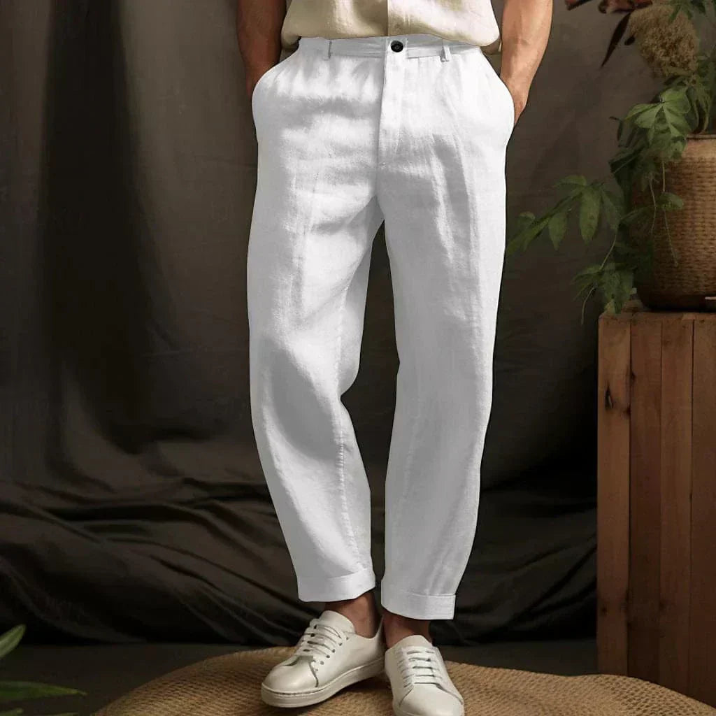 Remy - Cool Linen Trousers for Men Who Want a Sharp Look