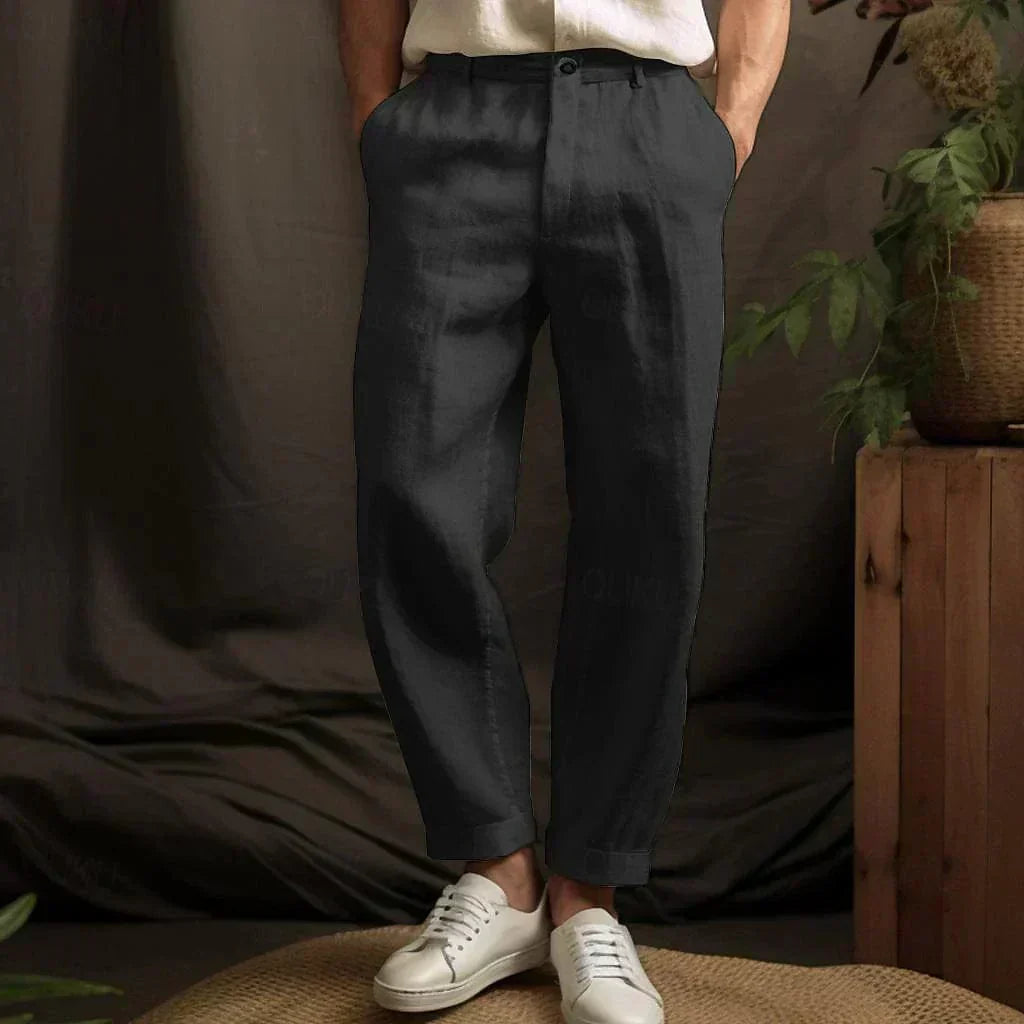 Remy - Cool Linen Trousers for Men Who Want a Sharp Look