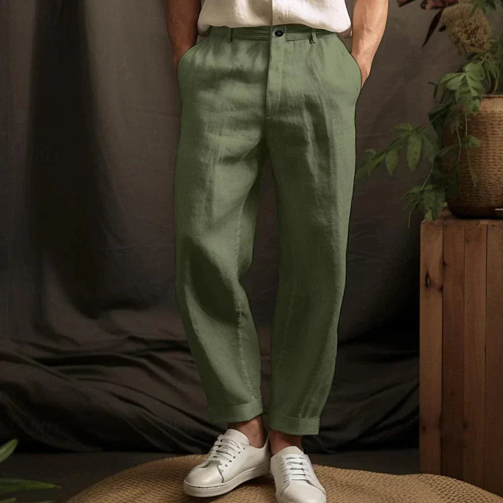 Remy - Cool Linen Trousers for Men Who Want a Sharp Look