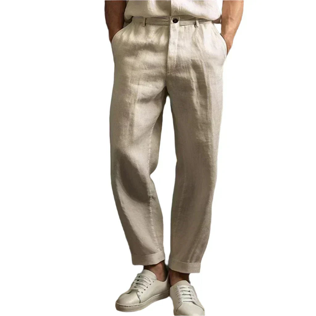 Remy - Cool Linen Trousers for Men Who Want a Sharp Look